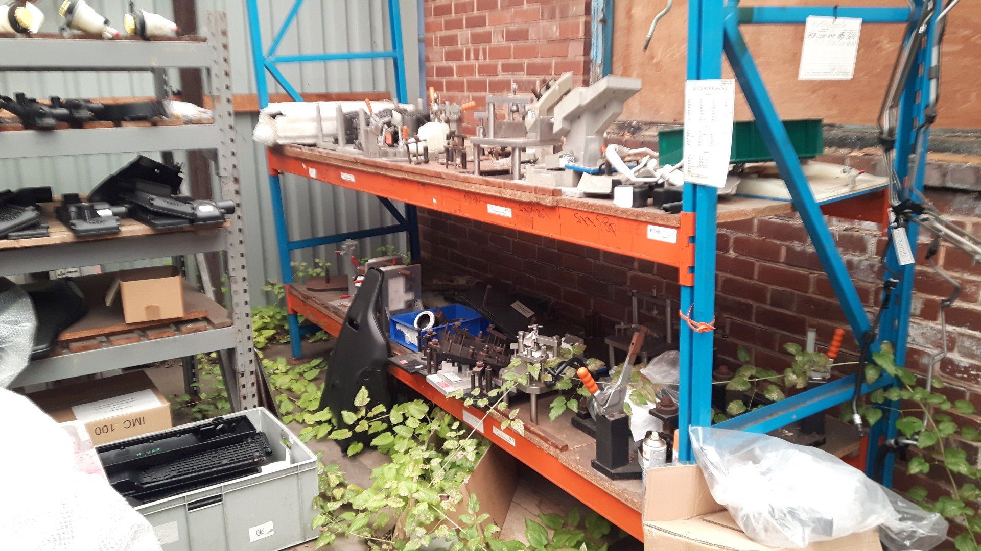 SEMA approved racking inspector overgrown pallet racking