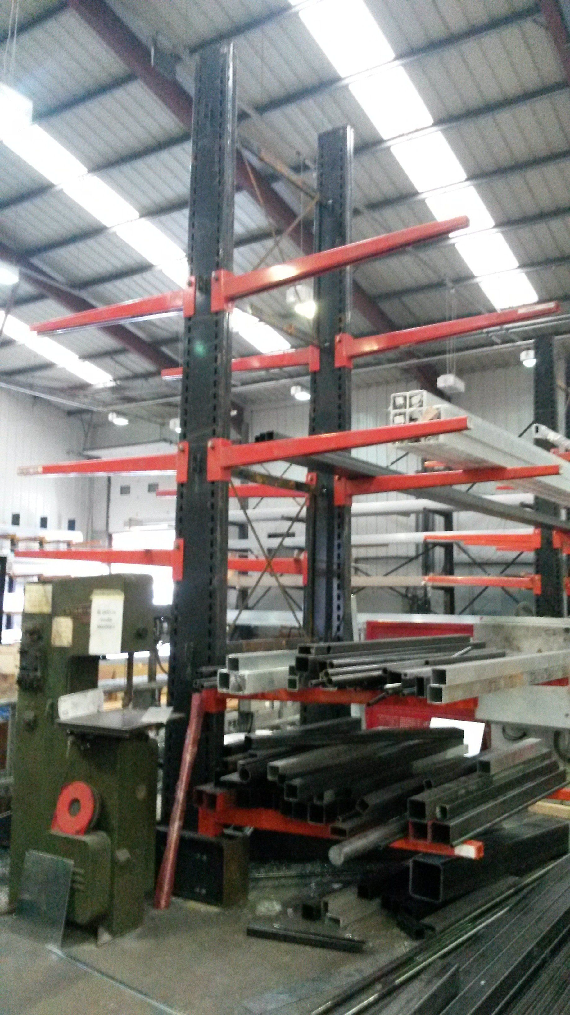 SEMA approved racking inspector cantilever racking base damage