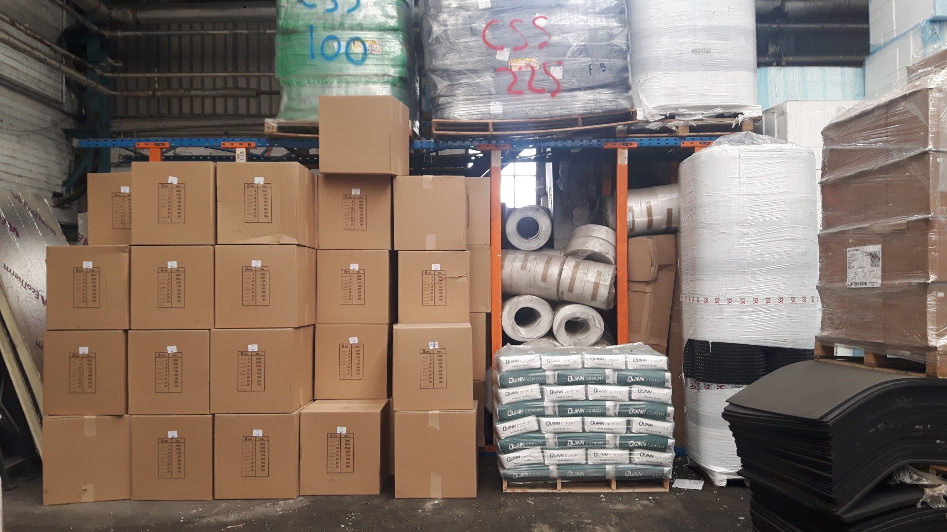Pallet racking alternative use