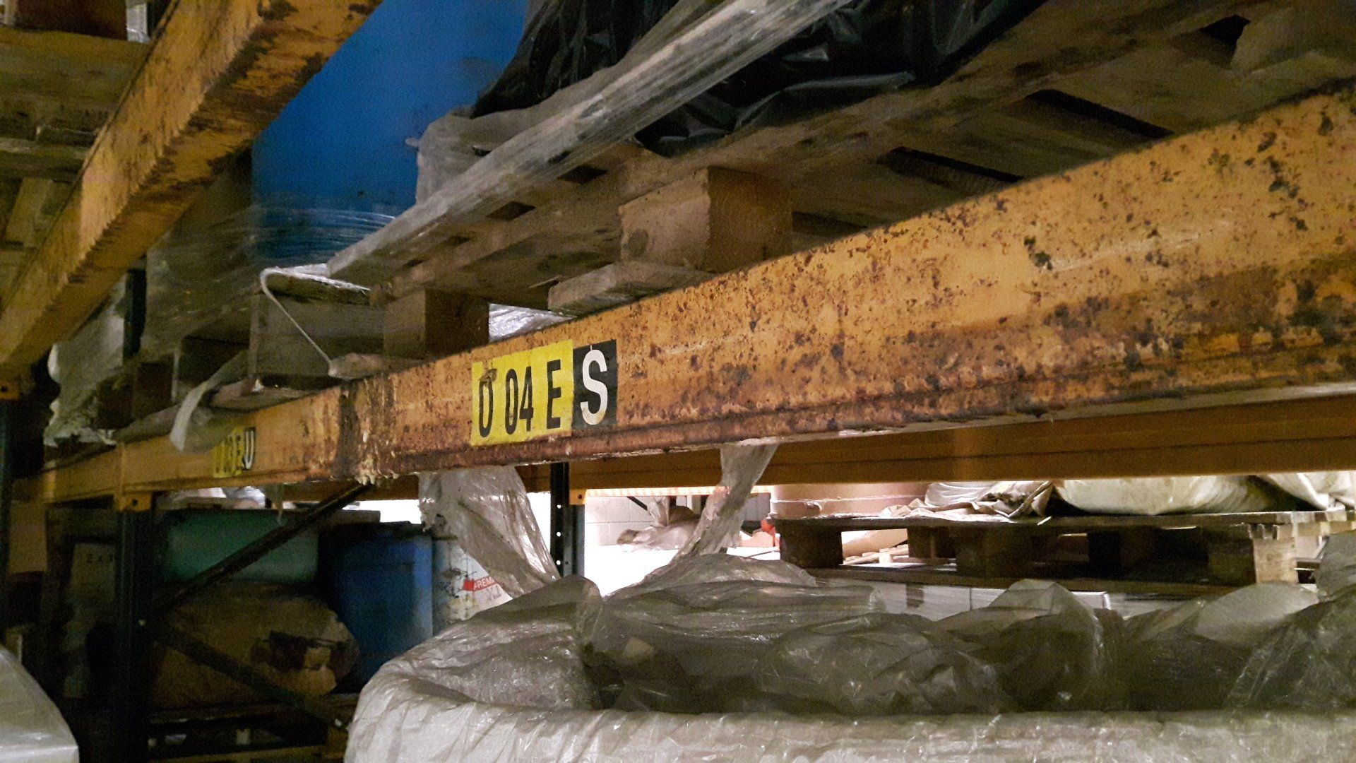 SEMA approved rack inspector corroded beam