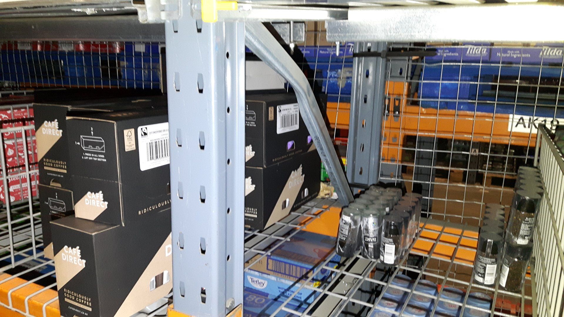 SEMA approved racking inspector pallet racking diagonal brace damage