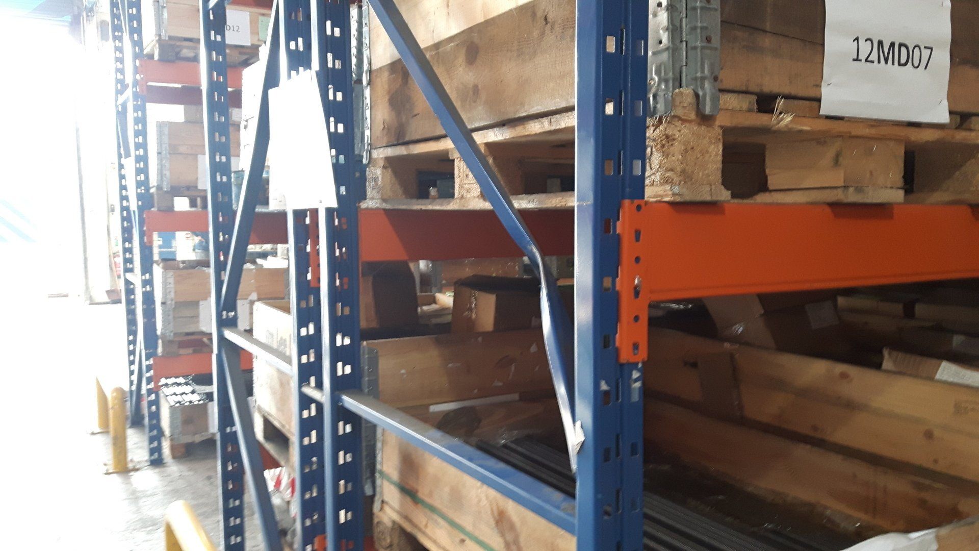 SEMA approved racking inspector pallet racking frame damage