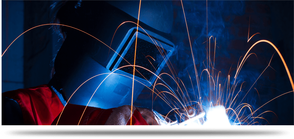 welding with guard
