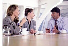 Staffing — People During Meeting in Garland, TX