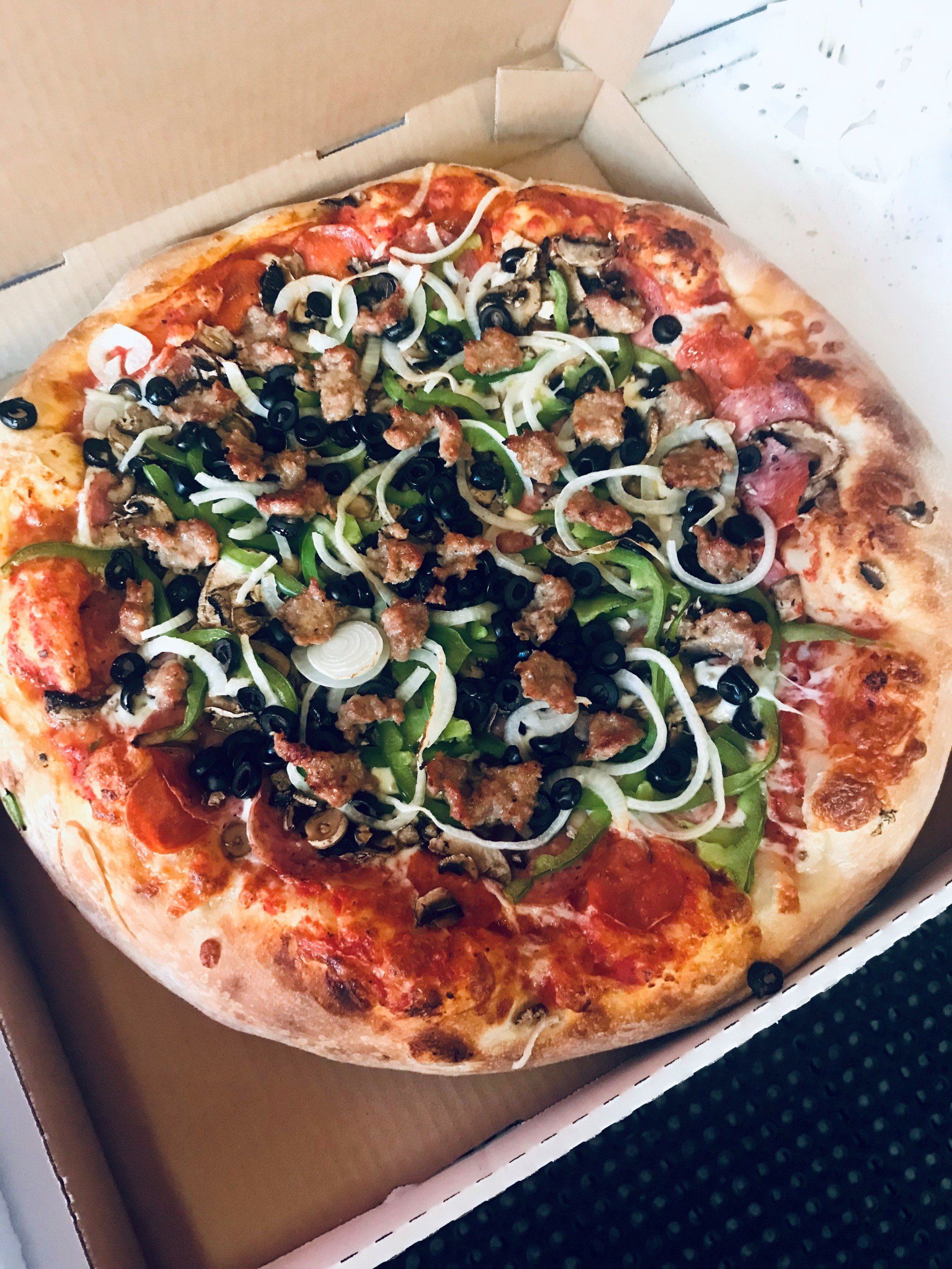 Pizza — Thick Crust Everything Pizza in San Francisco, CA