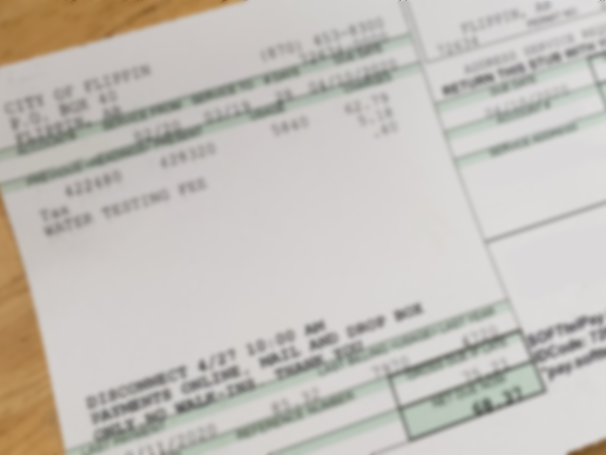 Pay Water Bill