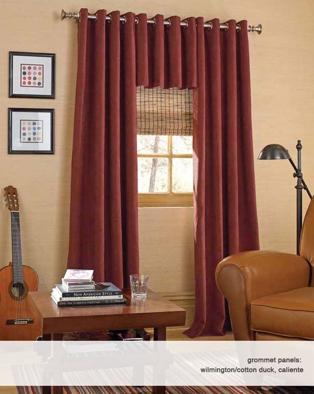 grommet panel drapery