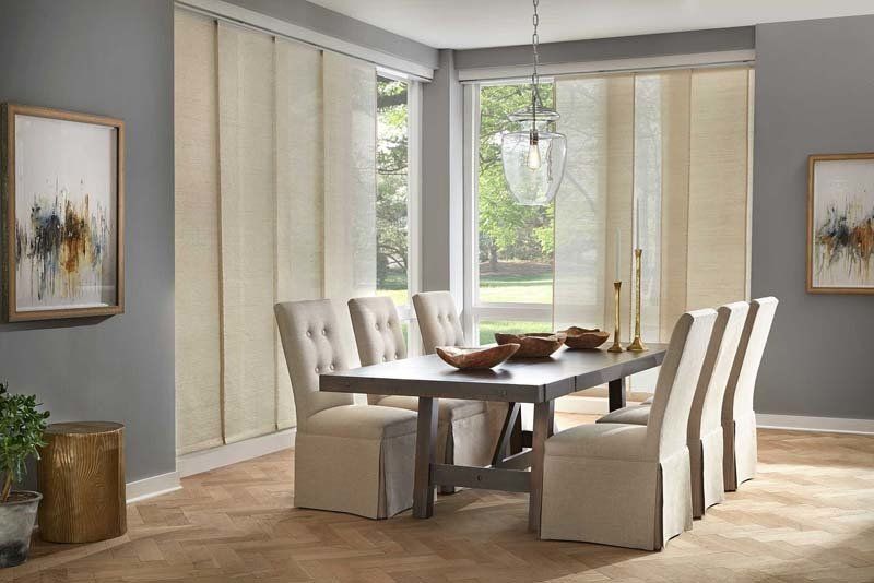 panel track blinds