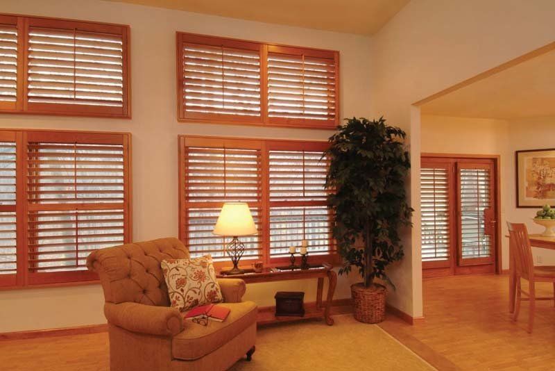 living room shutters