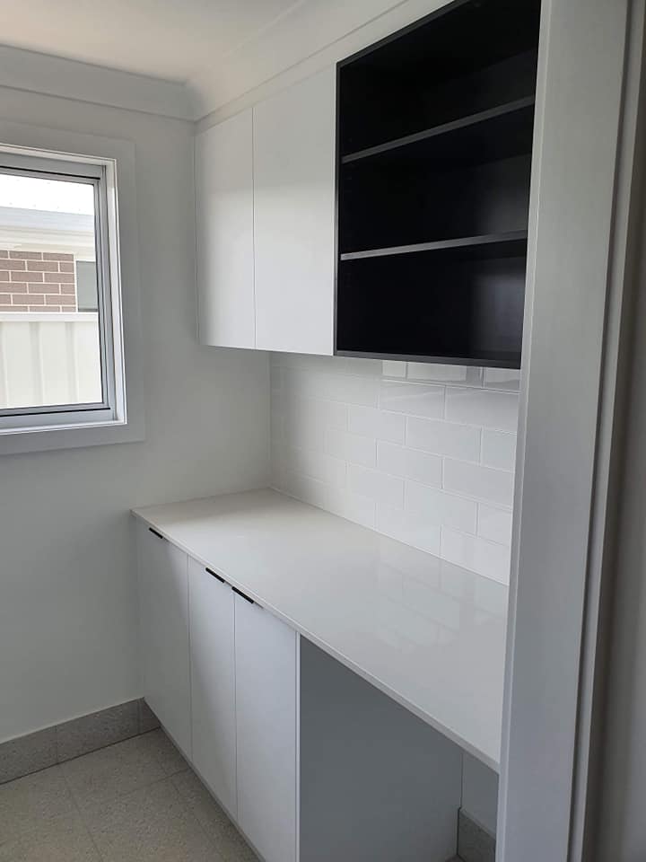 Large Laundry Bench — DMB Kitchens in Port Macquarie, NSW