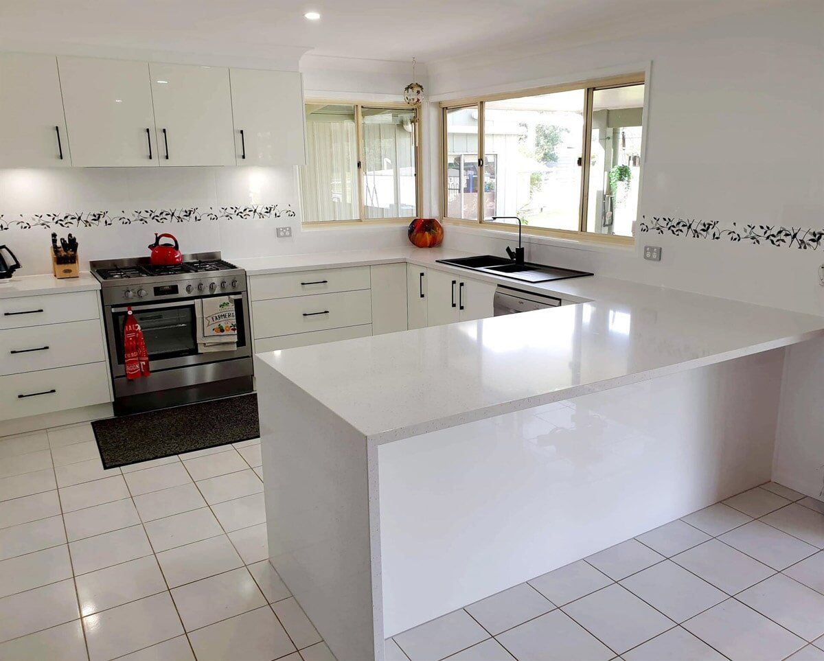 Cleaned Kitchen Area — DMB Kitchens in Port Macquarie, NSW