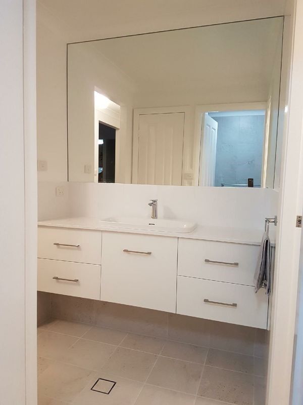 kitchen with mirror — DMB Kitchens in Port Macquarie, NSW