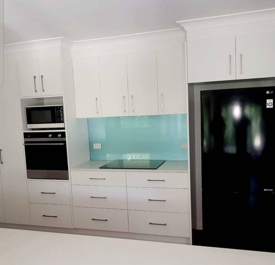 Aqua Green Backsplash — DMB Kitchens in Port Macquarie, NSW