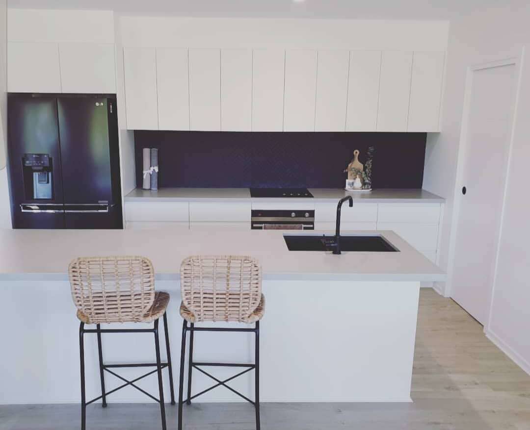 Black Fridge 2 — DMB Kitchens in Port Macquarie, NSW