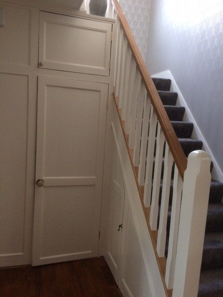 a white door
