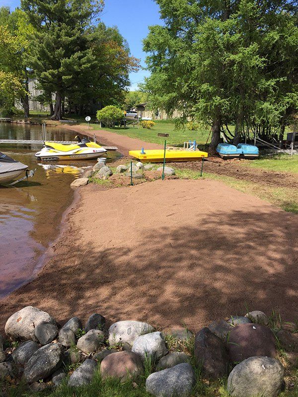 Lakeshore Beach Sand — Carlton, MN — Omar's Sand & Gravel