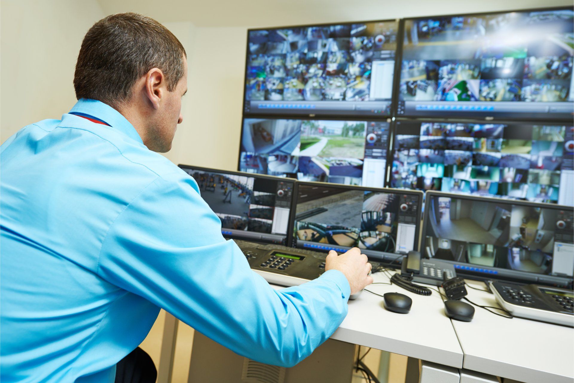 impianto di videosorveglianza di attività commerciale