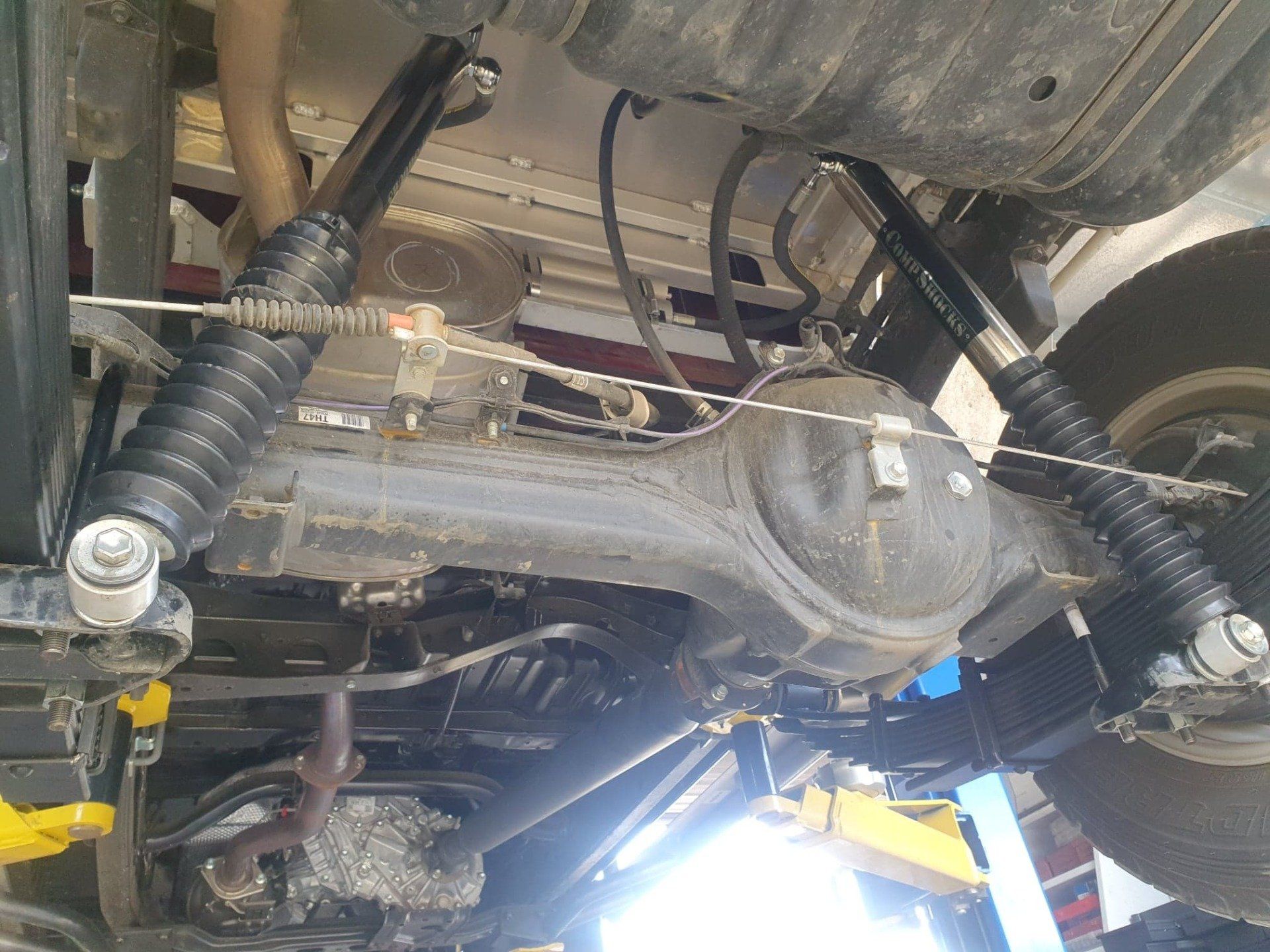 Toyota Landcruiser VDJ79 Remote Reservoir Shocks — Aspire Diesel In Gracemere, QLD