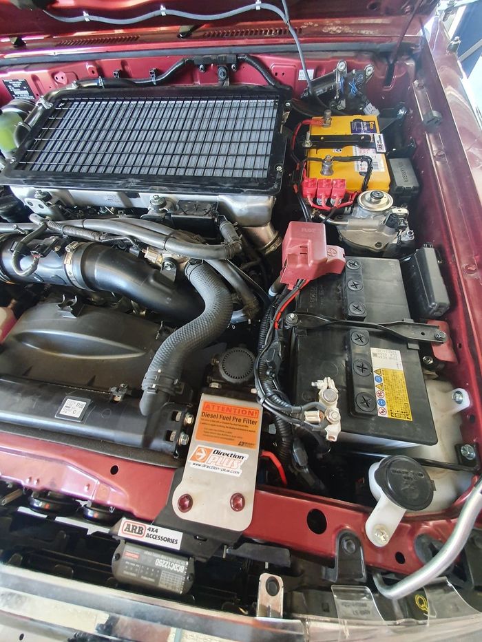 Toyota Landcruiser VDJ79 Pre Fuel Filter Fitted — Aspire Diesel In Gracemere, QLD