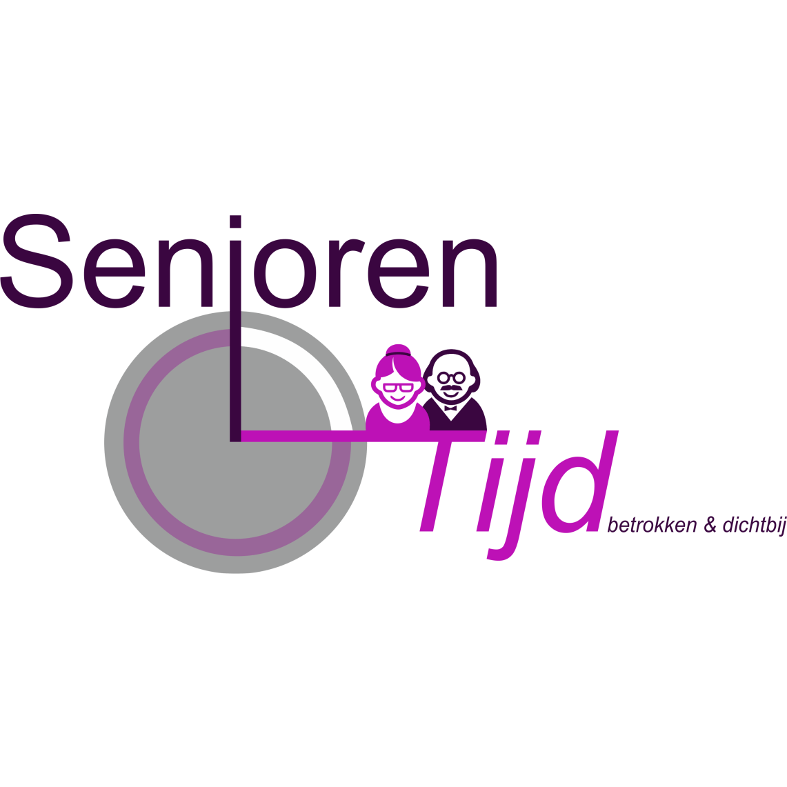 It is a logo for a company called senioren tijd.