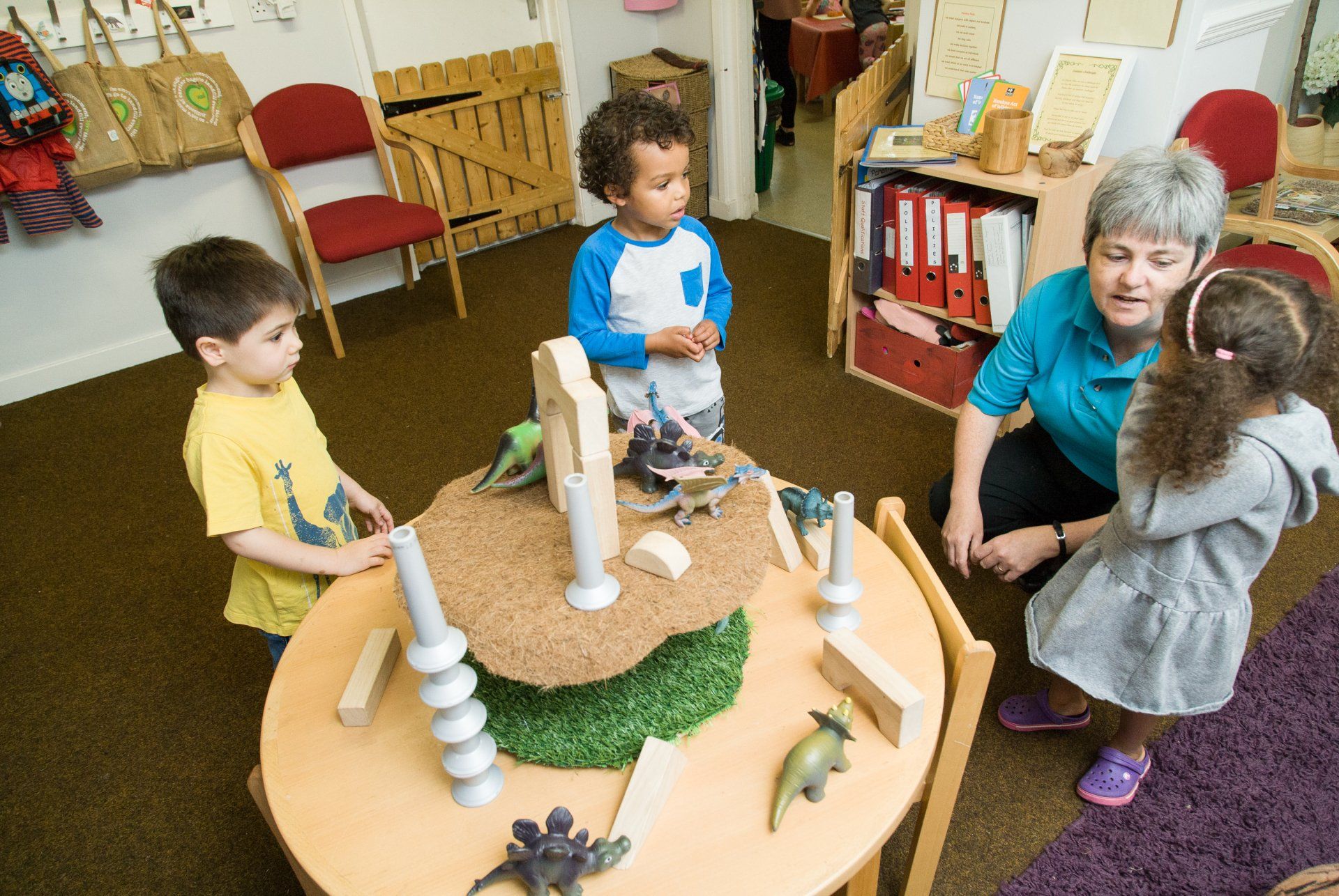 kids in the nursery