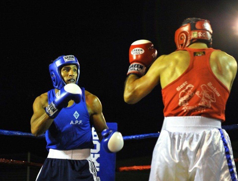 incontro di boxe