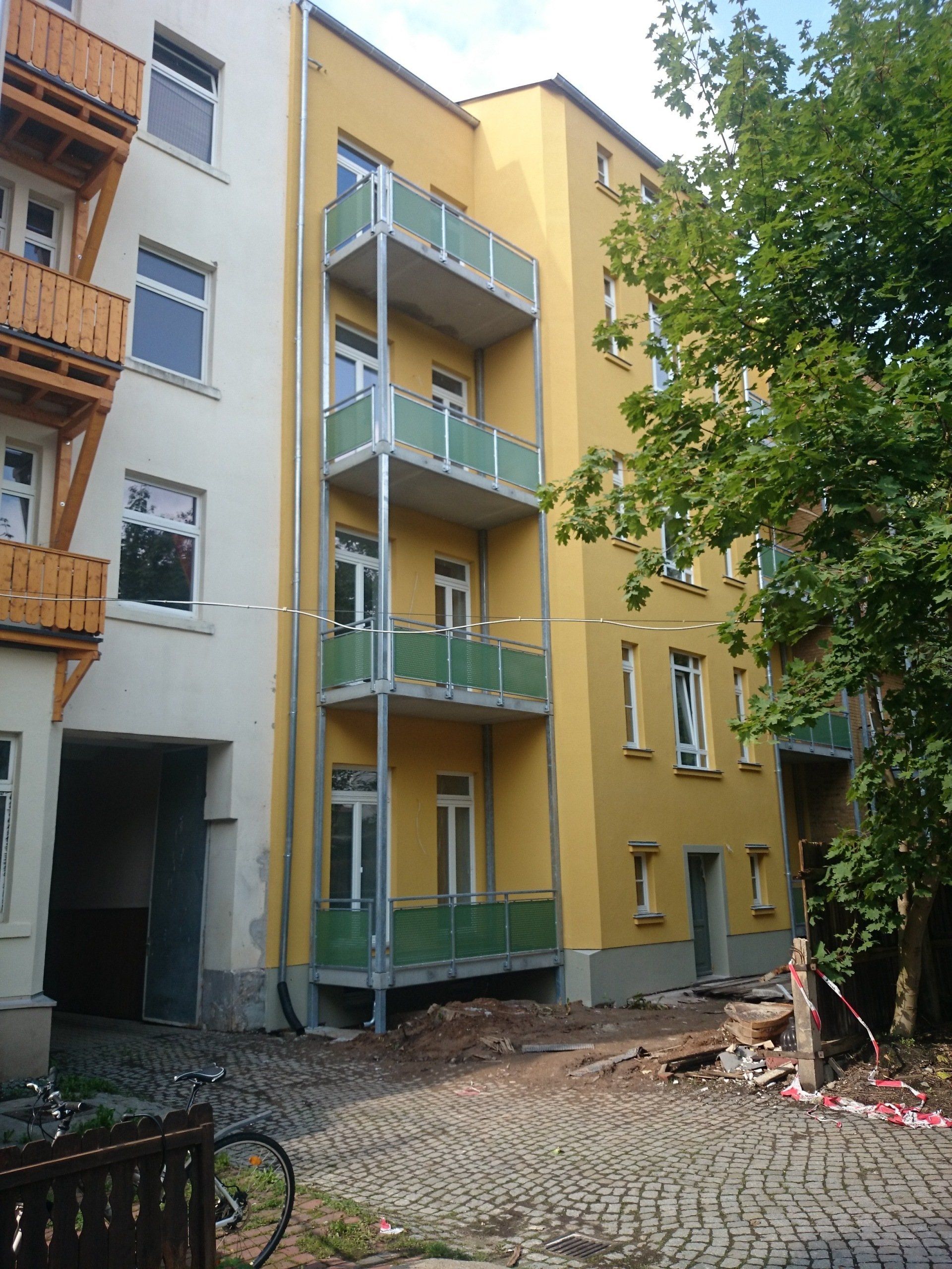 Stahlbalkone