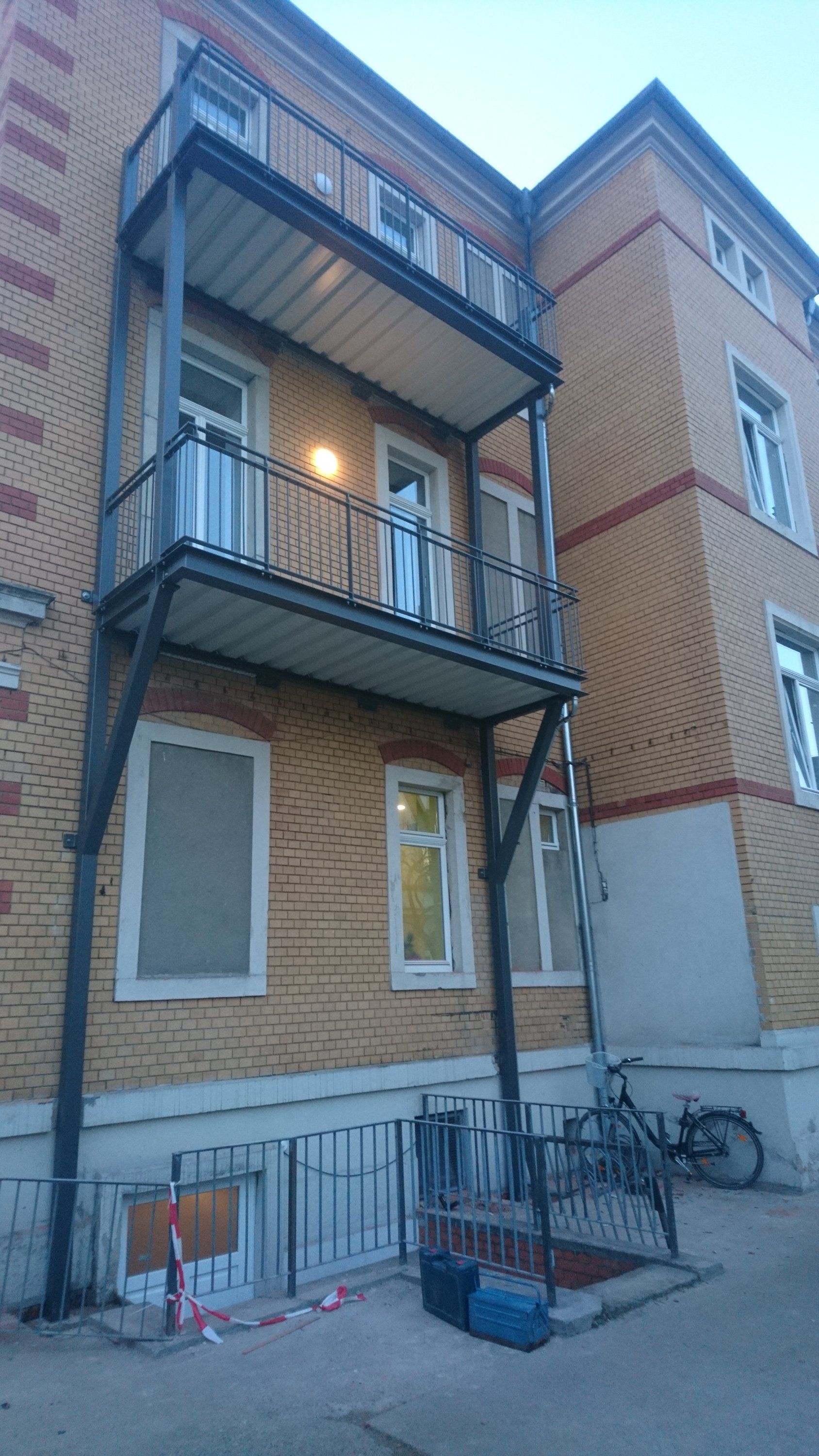 Stahlbalkone
