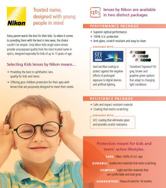 Children's Lenses Burlington