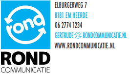 Visitekaartje Rond Communicatie
