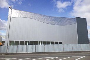 industrial metal roofing
