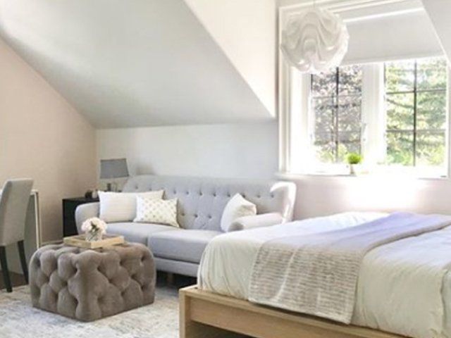 beautifully done interiors alcove bedroom