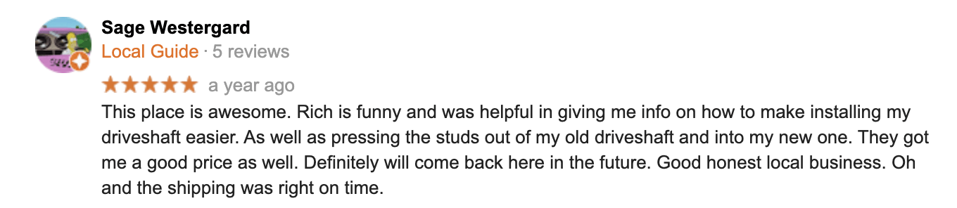 review