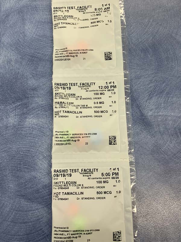 onePAC packets