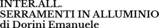 INTER.ALL. SERRAMENTI IN ALLUMINIO di Dorini Emanuele-LOGO INTER.ALL. SERRAMENTI IN ALLUMINIO di Dorini Emanuele-LOGO