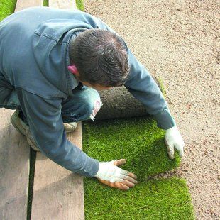 laying turf
