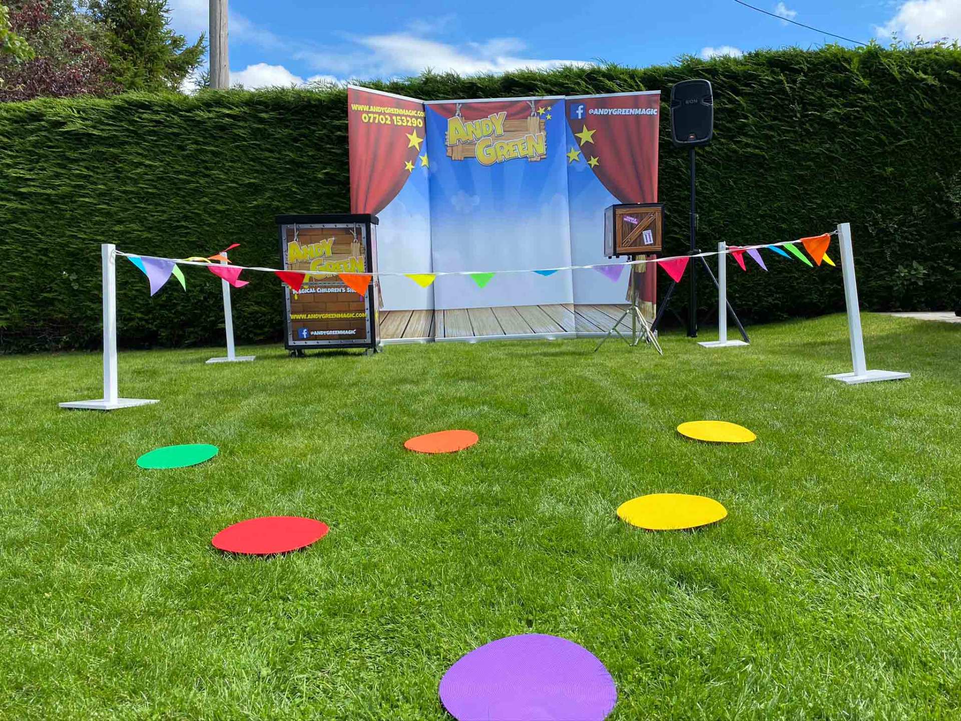 outdoor garden childrens birthday parties chester cheshire