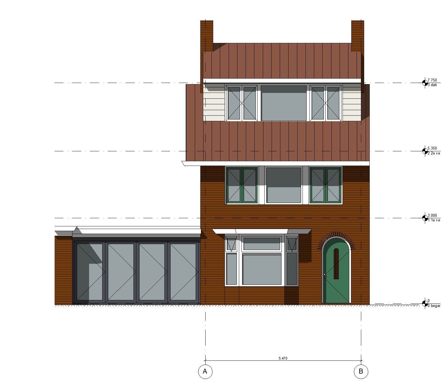 Uitbouw met harmonicadeuren Amstelveen