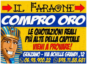 IL FARAONE COMPRO ORO - LOGO