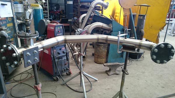 repaired pipe