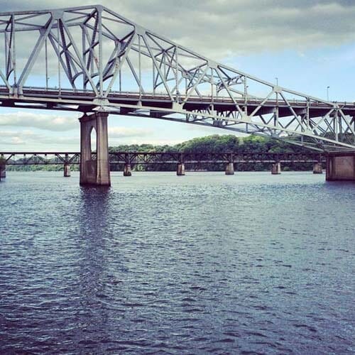 Big Bridge View on Daytime — Florence, AL — Stanfield's River Bottom Grille