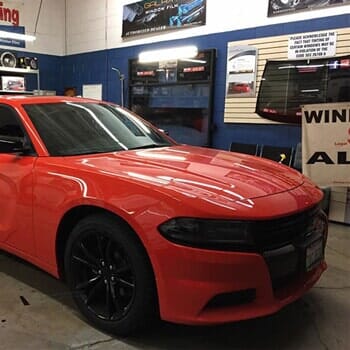 Mustang Window Tinting — Auto Glass Coating in La Habra, CA Mustang Window Tinting — Auto Glass Coating in La Habra, CA