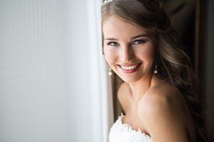 Happy Bride — Hair Salon in Shelby Township, MI Happy Bride — Hair Salon in Shelby Township, MI