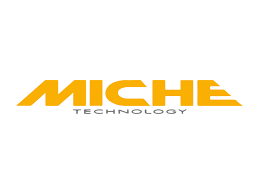 Het MICHE Technology-logo in oranje tekst op een witte achtergrond.