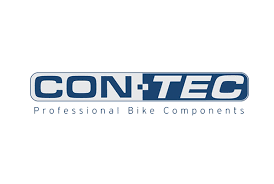 CONTEC-logo met blauwe tekst en de slogan