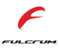 Fulcrum-logo met een rood gestileerd