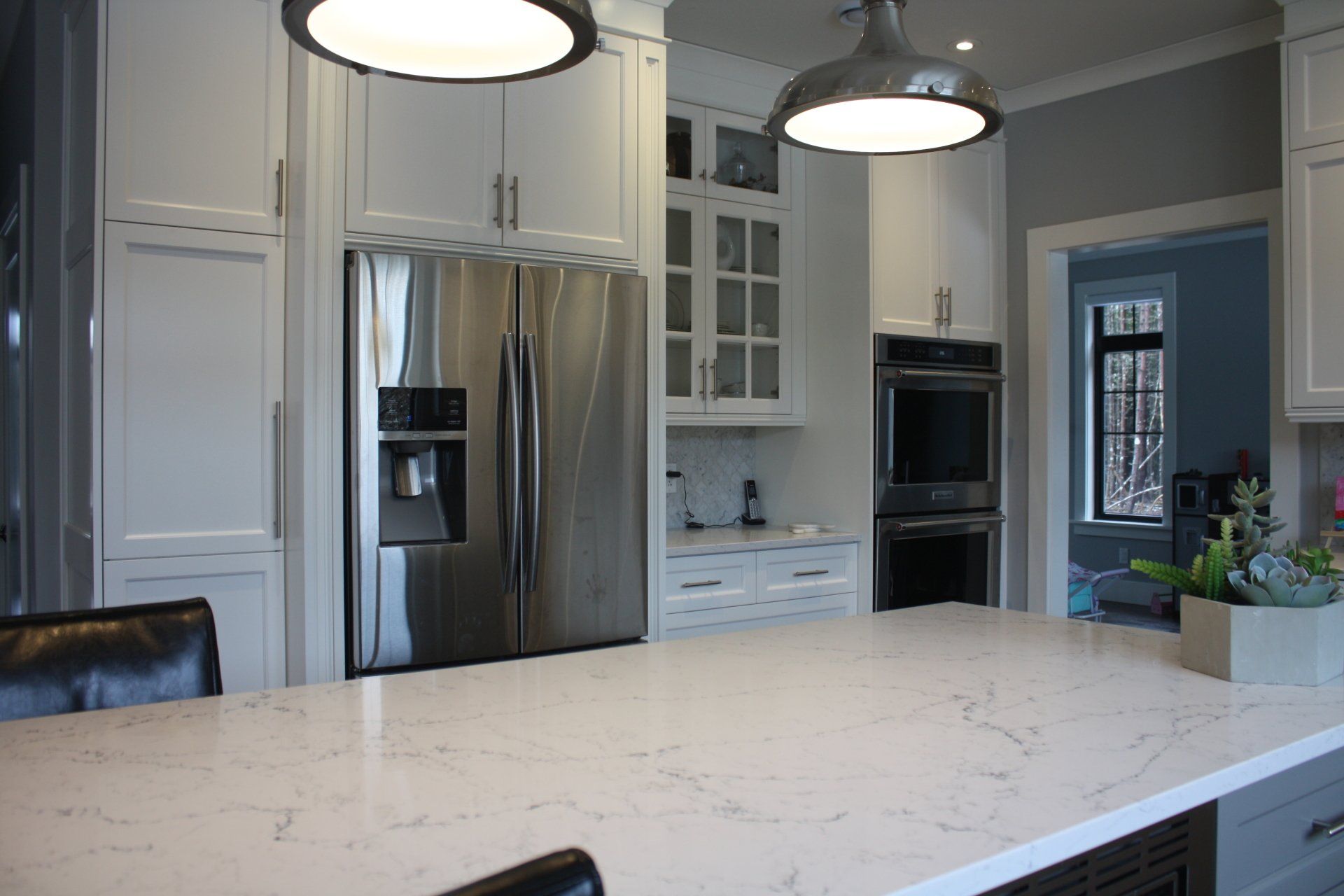 ASH TRANSITIONAL KITCHEN BY YOURSTYLE KITCHENS