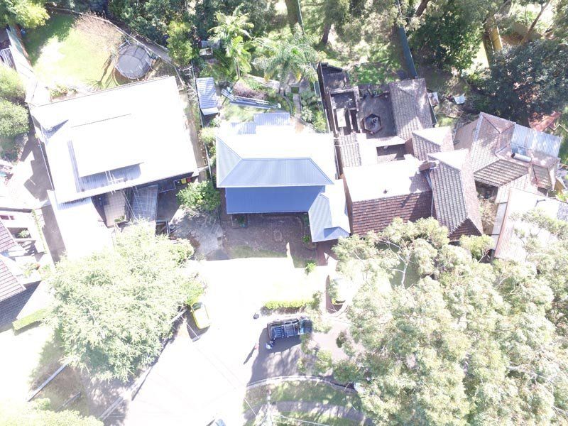 Tiled roof replaced with metal roof
