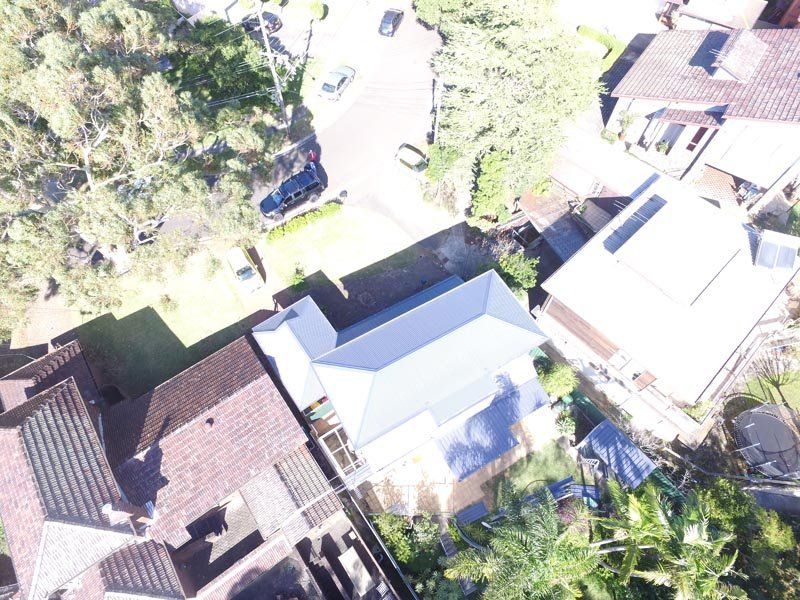 Tiled roof replaced with metal roof
