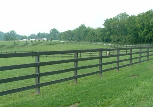 Long Black Fence — Fort Wayne, IN — Arrow Fence
